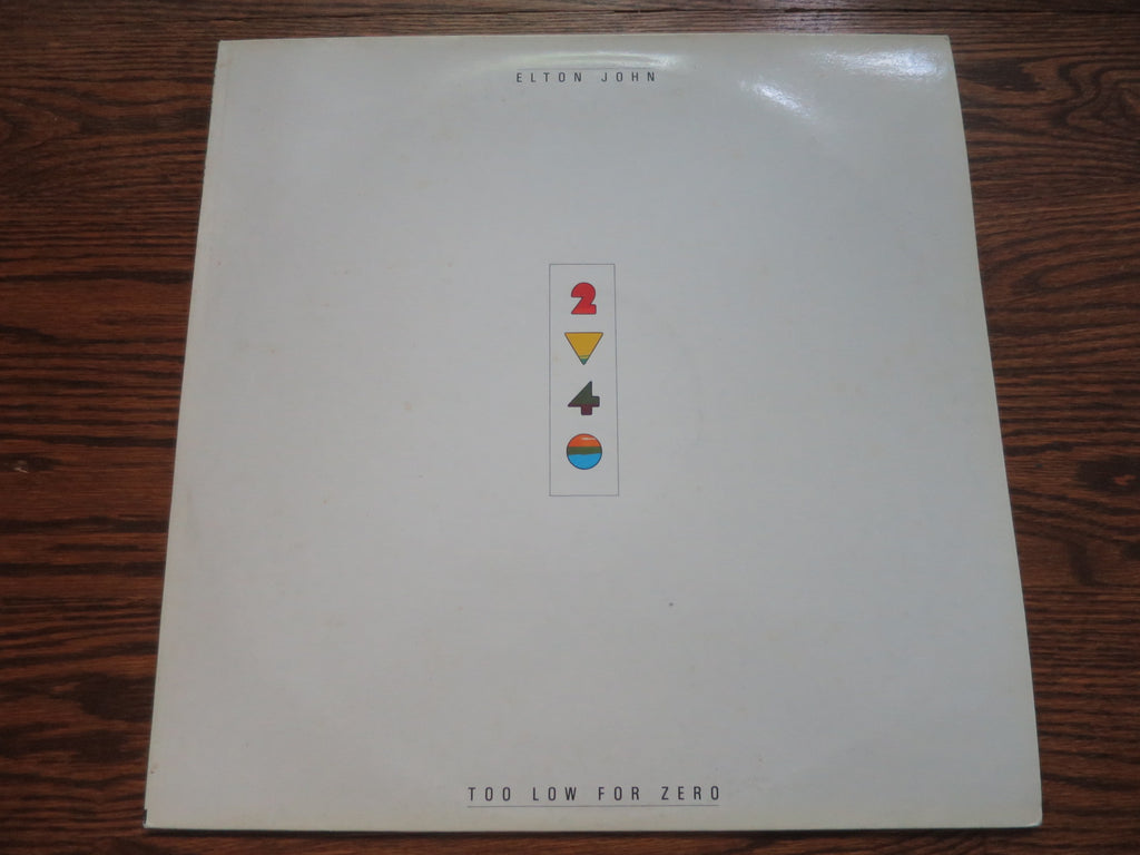 Elton John - Too Low For Zero - LP UK Vinyl Album Record Cover