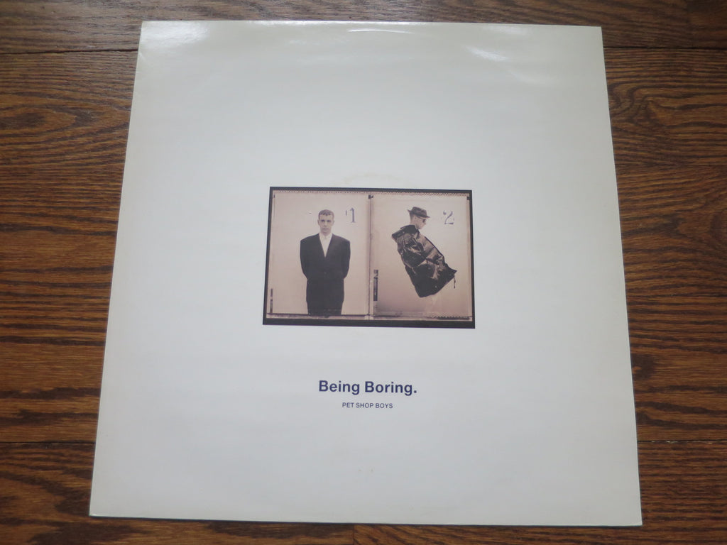 Pet Shop Boys - Being Boring 12" - LP UK Vinyl Album Record Cover