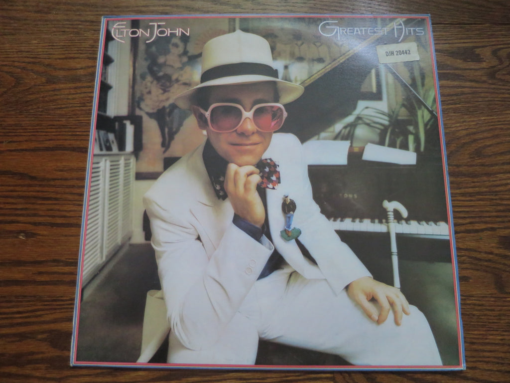 Elton John - Greatest Hits 4four - LP UK Vinyl Album Record Cover
