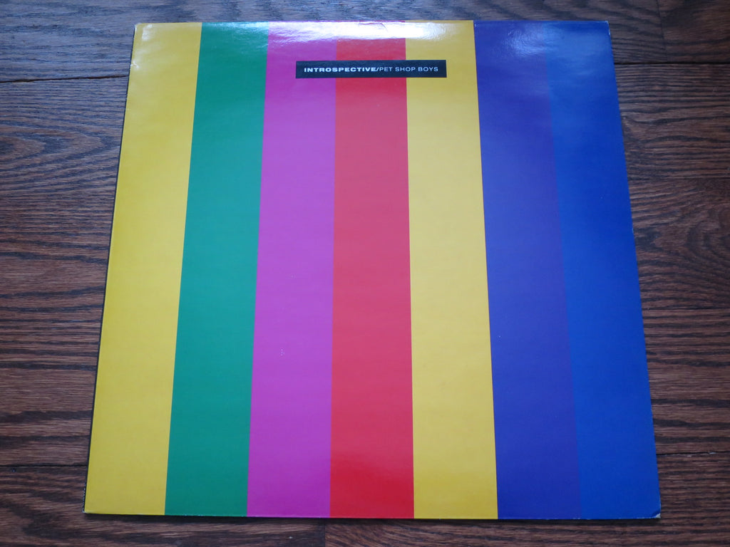 Pet Shop Boys - Introspective - LP UK Vinyl Album Record Cover