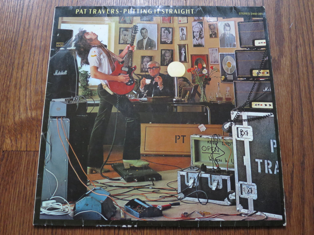 Pat Travers - Putting It Straight - LP UK Vinyl Album Record Cover