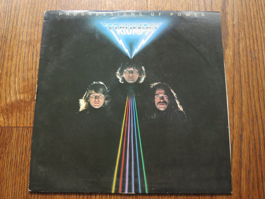 Triumph - Progressions Of Power - LP UK Vinyl Album Record Cover