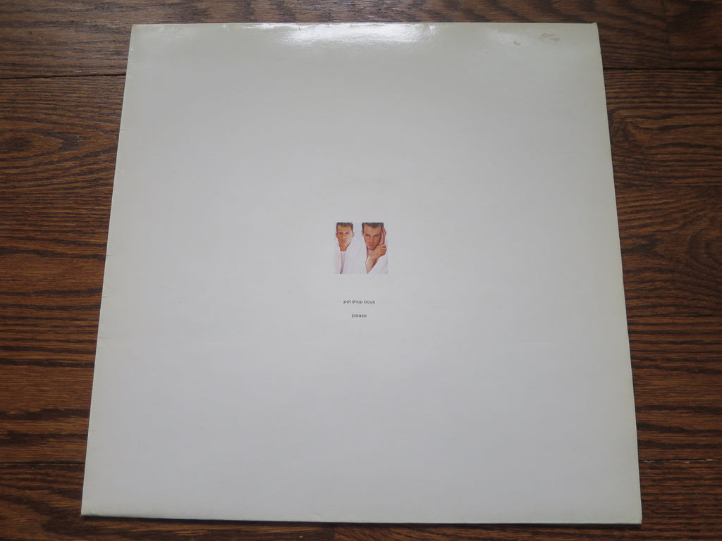 Pet Shop Boys - Please - LP UK Vinyl Album Record Cover