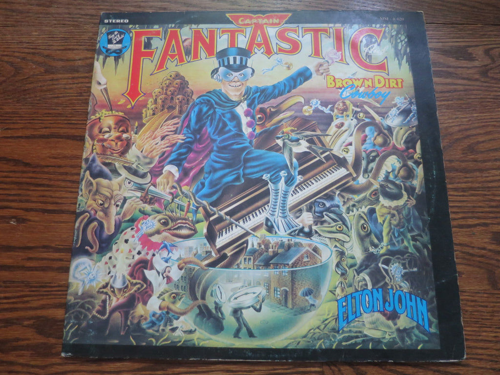 Elton John - Captain Fantastic And The Brown Dirt Cowboy 2two - LP UK Vinyl Album Record Cover