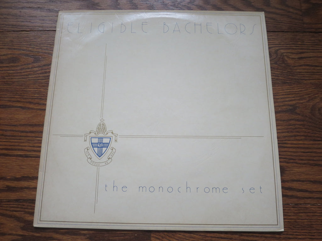 The Monochrome Set - Eligible Bachelors - LP UK Vinyl Album Record Cover