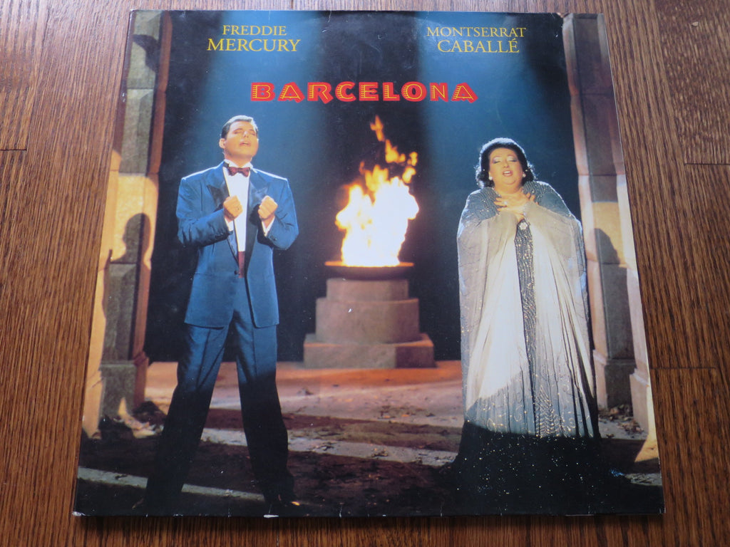 Freddie Mercury & Monserrat Caballe - Barcelona 2two - LP UK Vinyl Album Record Cover