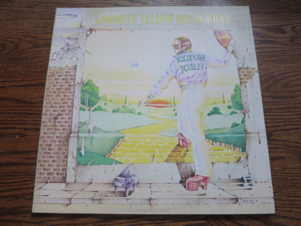 Elton John - Goodbye Yellow Brick Road (reissue) - LP UK Vinyl Album Record Cover