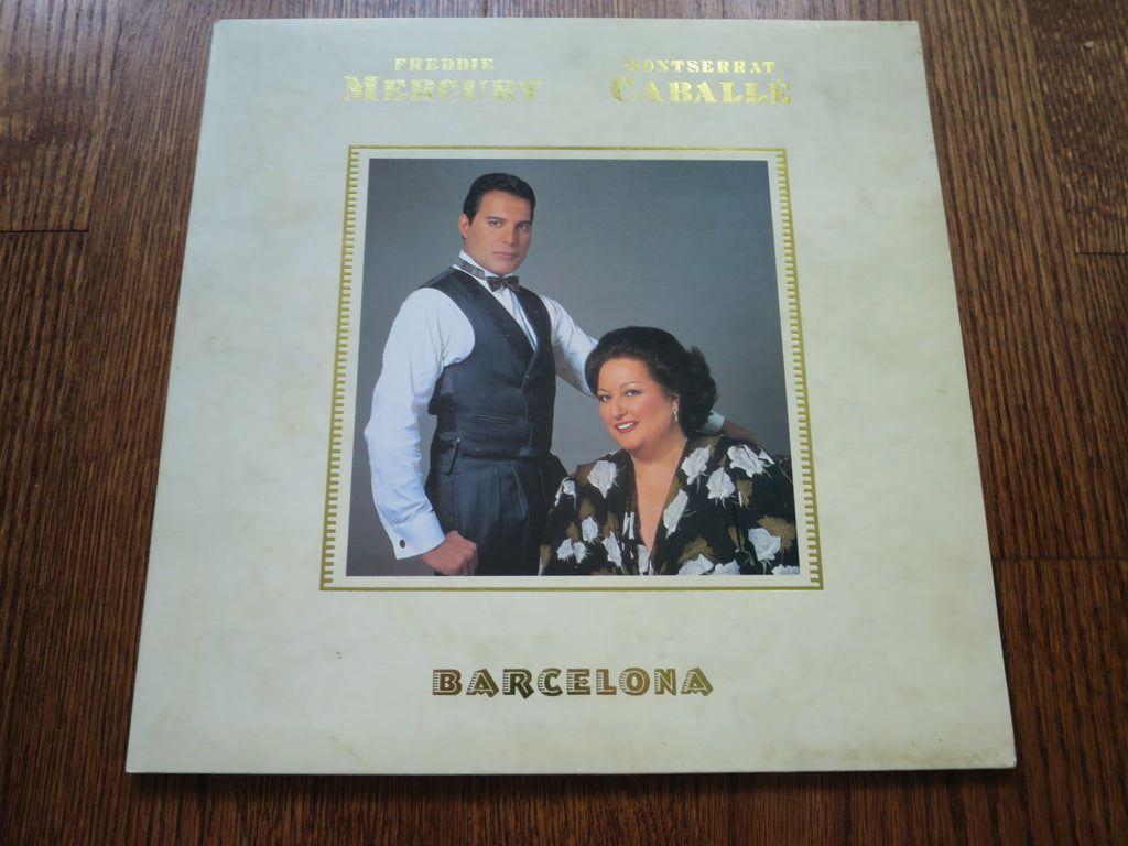 Freddie Mercury & Monserrat Caballe - Barcelona - LP UK Vinyl Album Record Cover