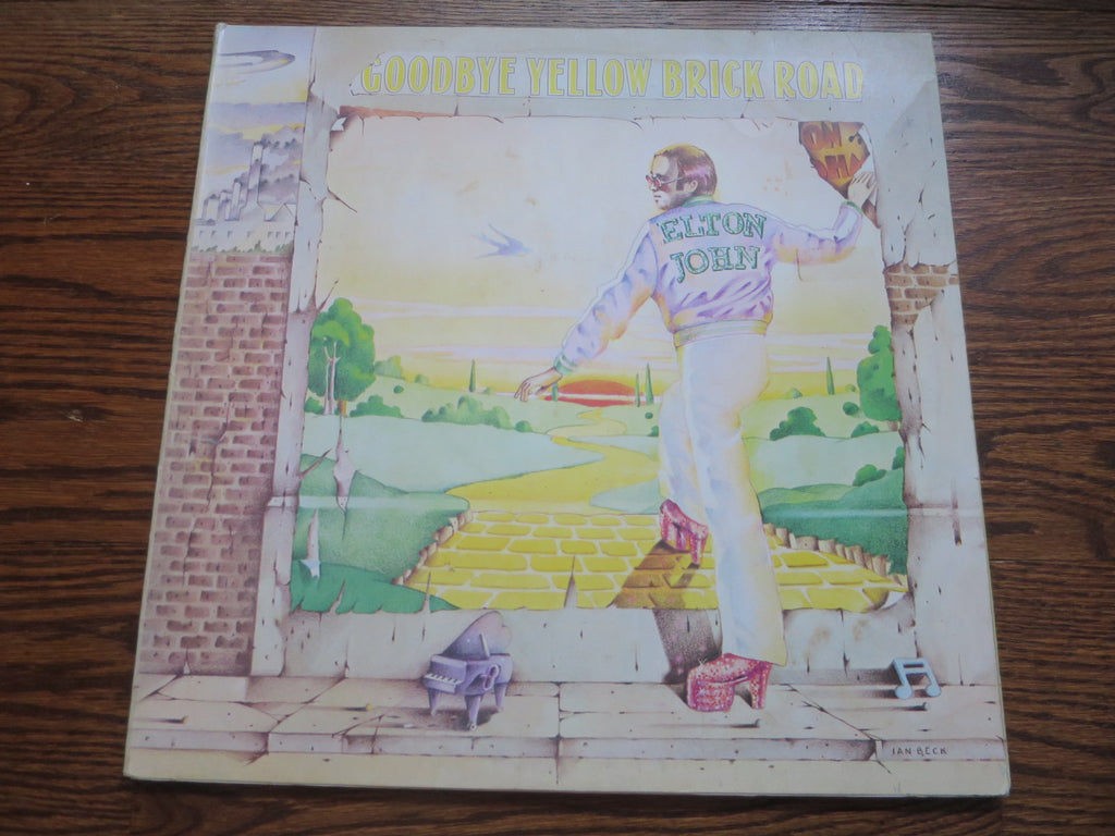 Elton John - Goodbye Yellow Brick Road (original) - LP UK Vinyl Album Record Cover