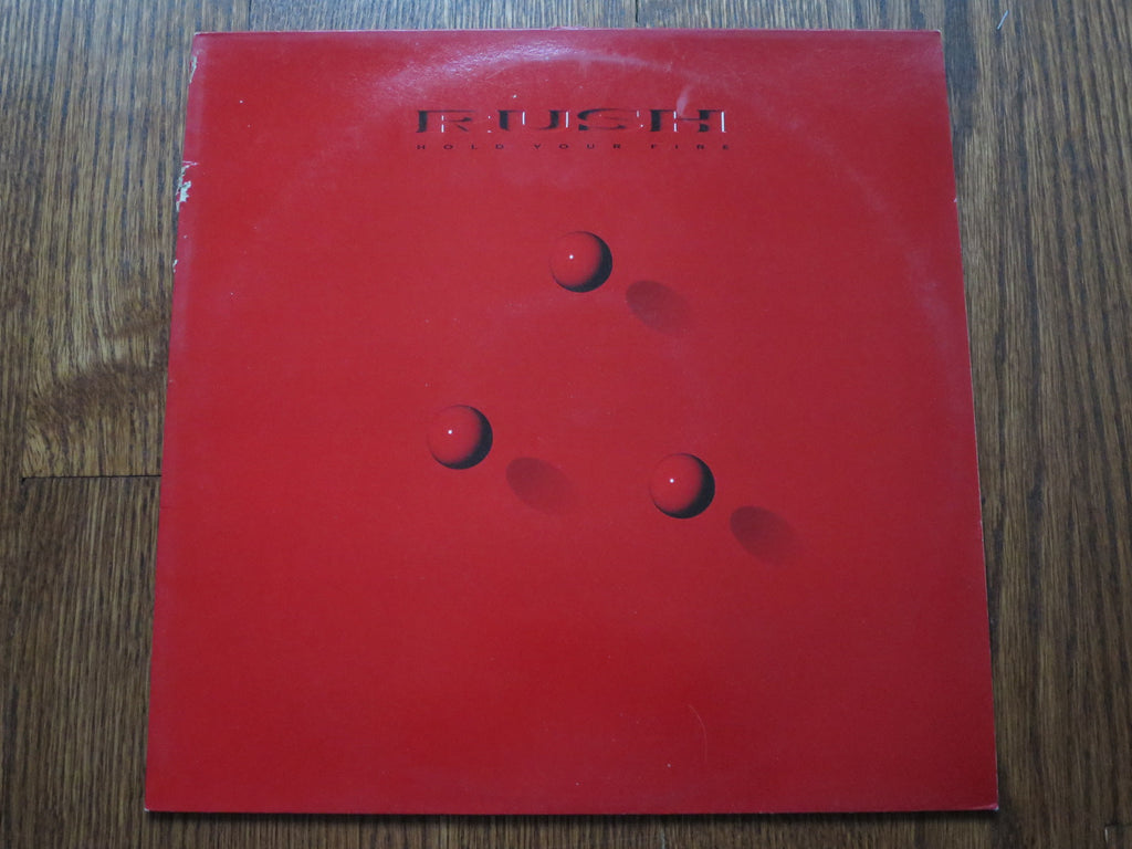 Rush - Hold Your Fire 2two - LP UK Vinyl Album Record Cover