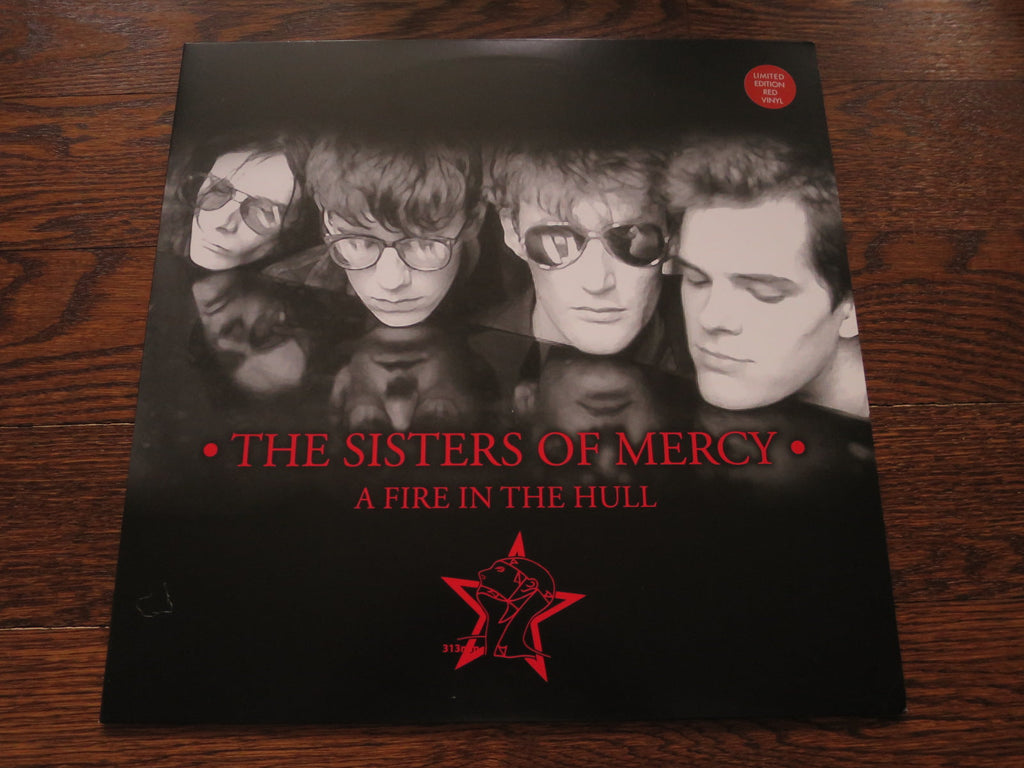 The Sisters Of Mercy - A Fire In The Hull (red vinyl) - LP UK Vinyl Album Record Cover