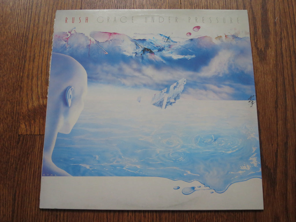 Rush - Grace Under Pressure 3three - LP UK Vinyl Album Record Cover