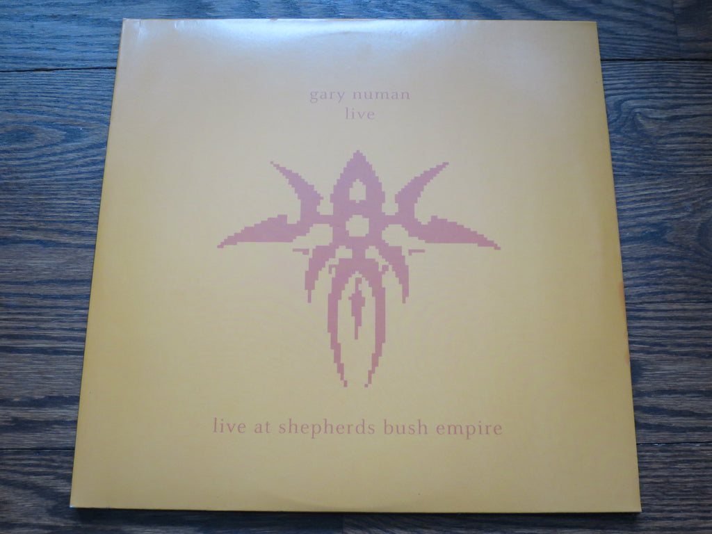 Gary Numan - Live at Shepherds Bush Empire - LP UK Vinyl Album Record Cover