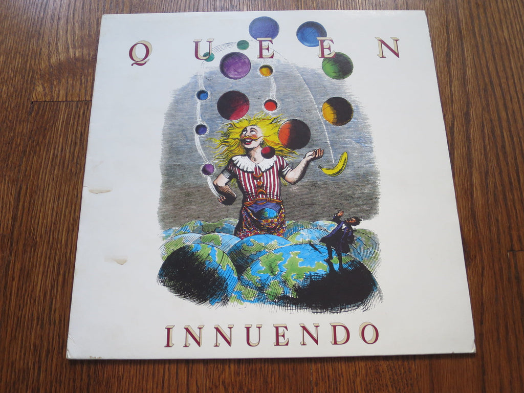 Queen - Innuendo 3three - LP UK Vinyl Album Record Cover