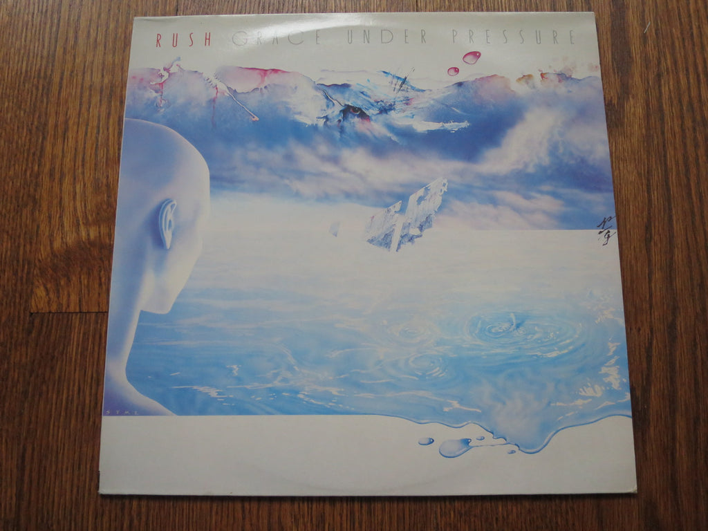Rush - Grace Under Pressure - LP UK Vinyl Album Record Cover