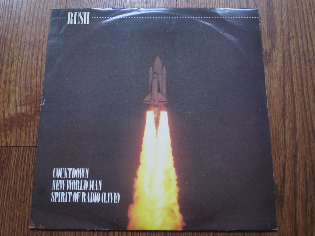 Rush - Countdown/New World Man 12" - LP UK Vinyl Album Record Cover