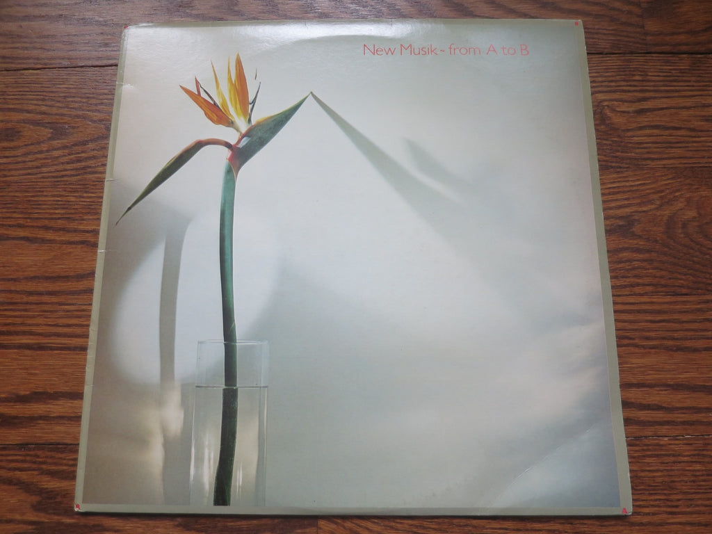 New Musik - From A to B - LP UK Vinyl Album Record Cover