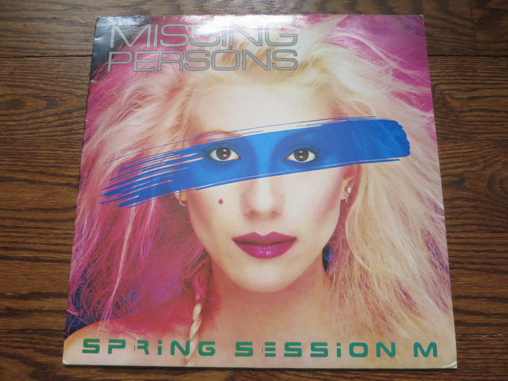 Missing Persons - Spring Session M - LP UK Vinyl Album Record Cover