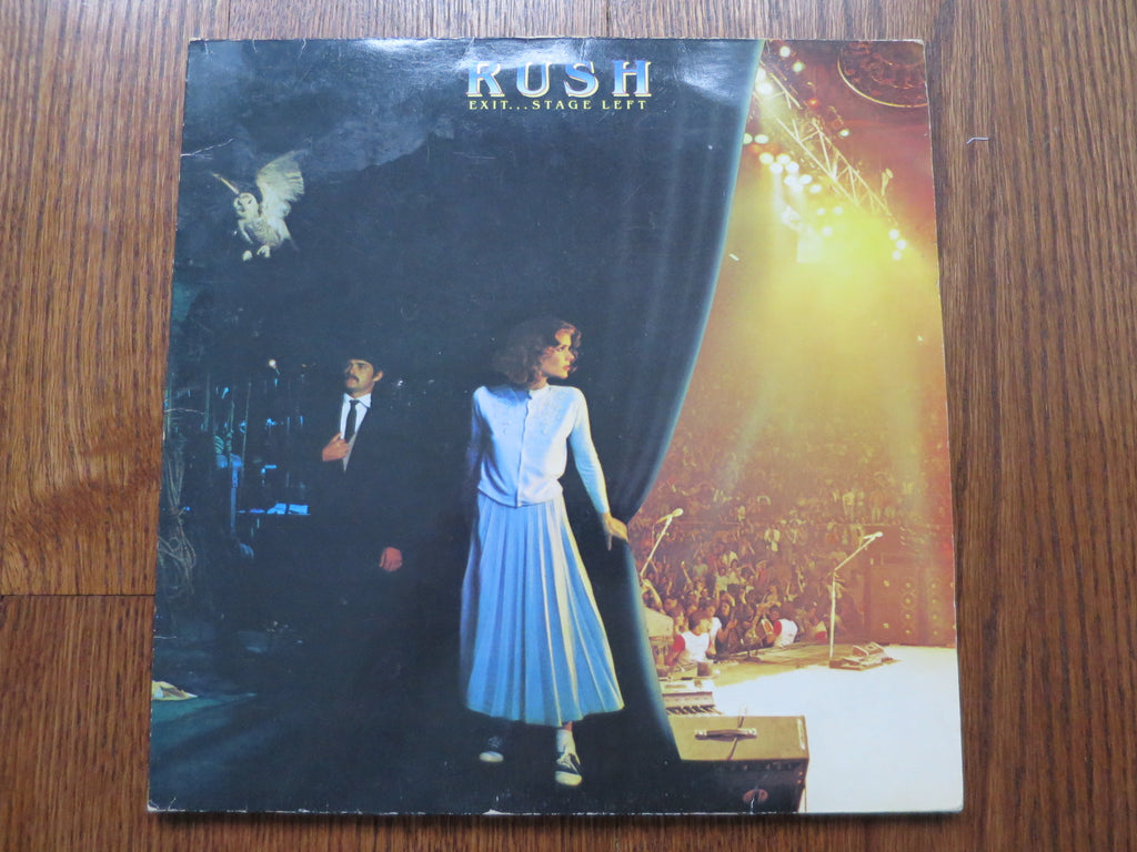 Rush - Exit…Stage Left 3three - LP UK Vinyl Album Record Cover