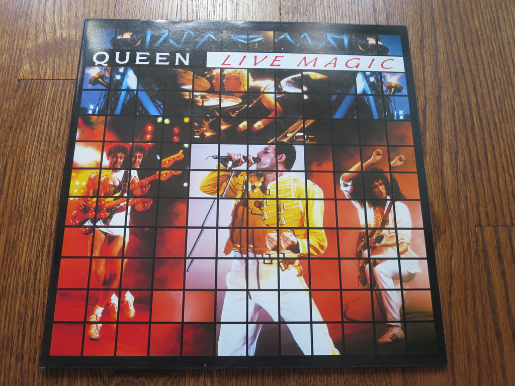 Queen - Live Magic - LP UK Vinyl Album Record Cover