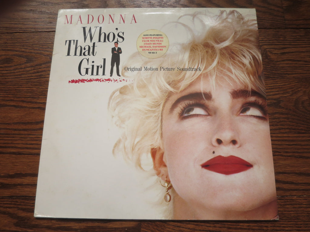 Madonna - Who's That Girl soundtrack - LP UK Vinyl Album Record Cover