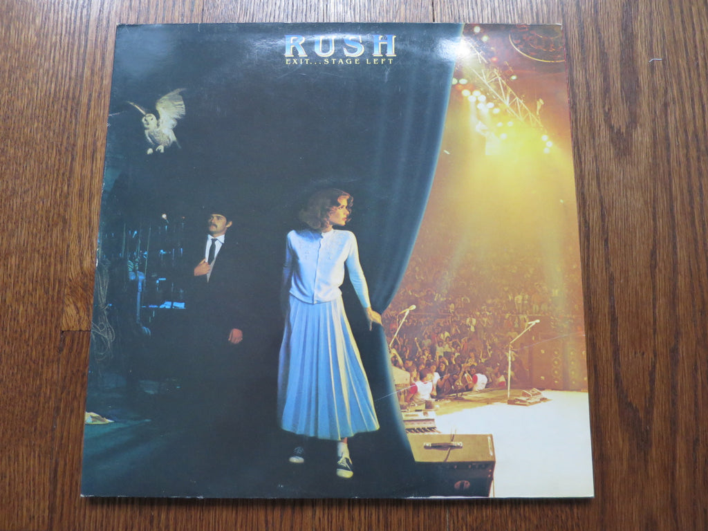 Rush - Exit…Stage Left 2two - LP UK Vinyl Album Record Cover