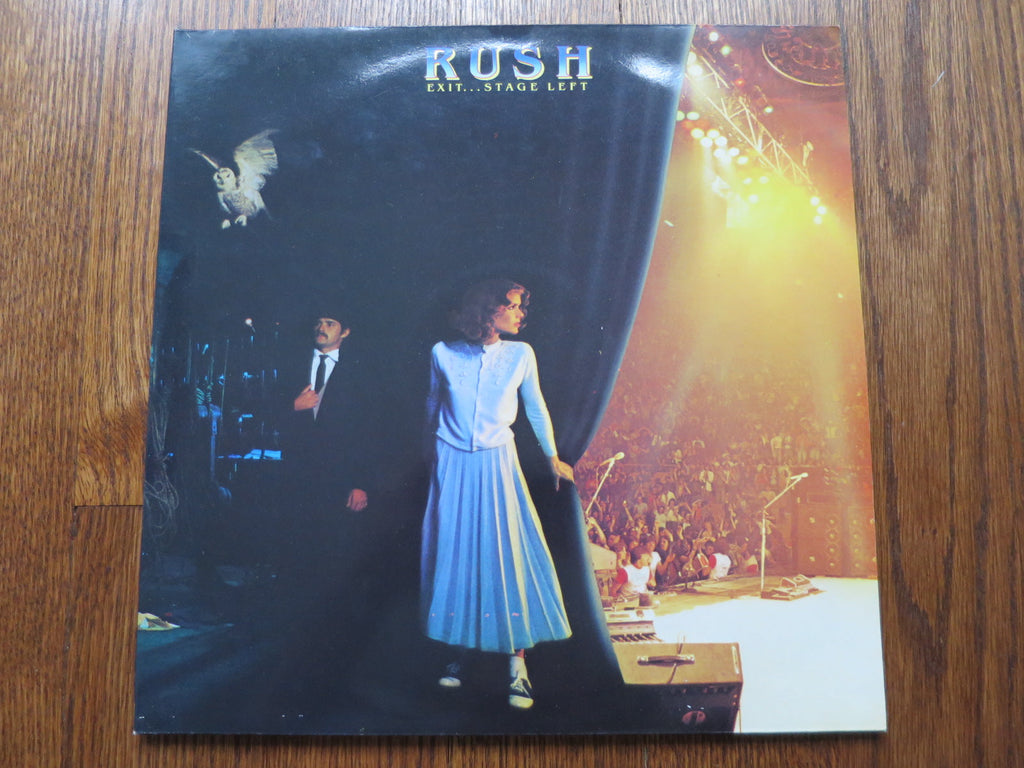 Rush - Exit…Stage Left - LP UK Vinyl Album Record Cover