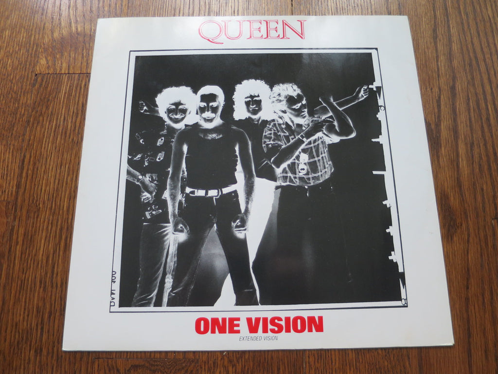 Queen - One Vision 12" - LP UK Vinyl Album Record Cover