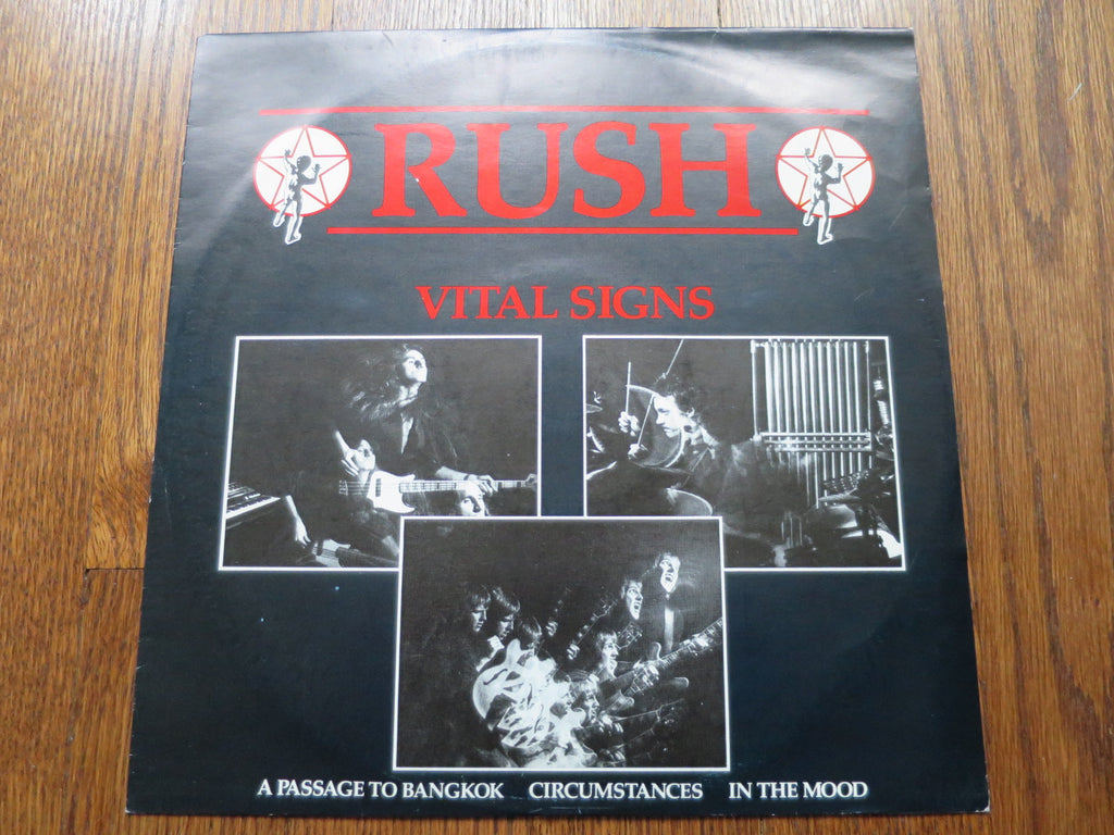 Rush - Vital Sings 12" 2two - LP UK Vinyl Album Record Cover