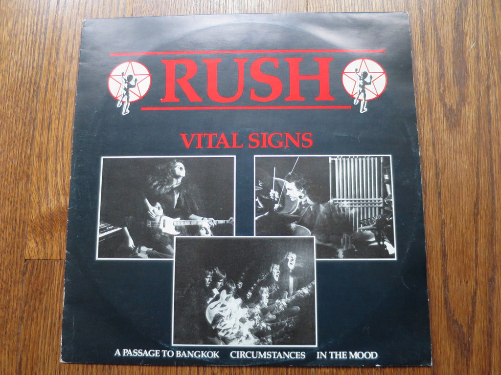 Rush - Vital Sings 12" - LP UK Vinyl Album Record Cover
