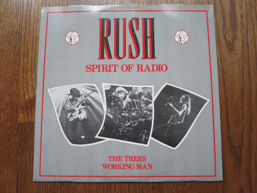 Rush - Spirit Of Radio 12" - LP UK Vinyl Album Record Cover