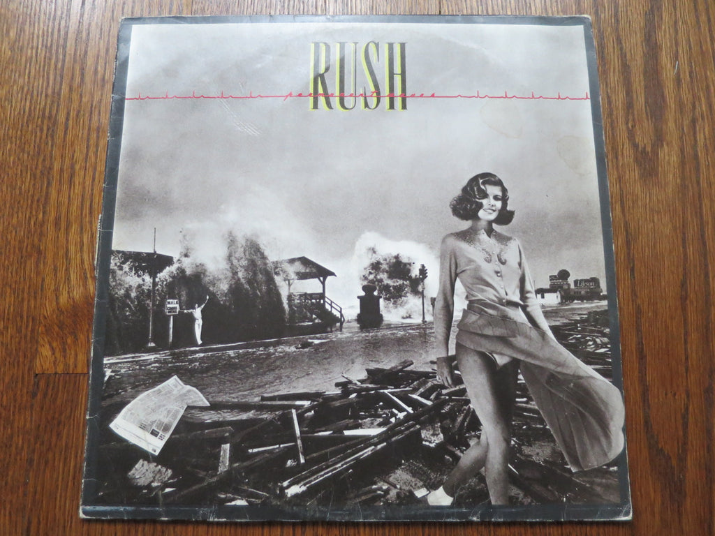 Rush - Permanent Waves 3three - LP UK Vinyl Album Record Cover