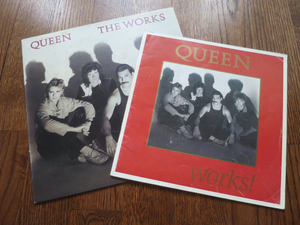 Queen - The Works 3three - LP UK Vinyl Album Record Cover