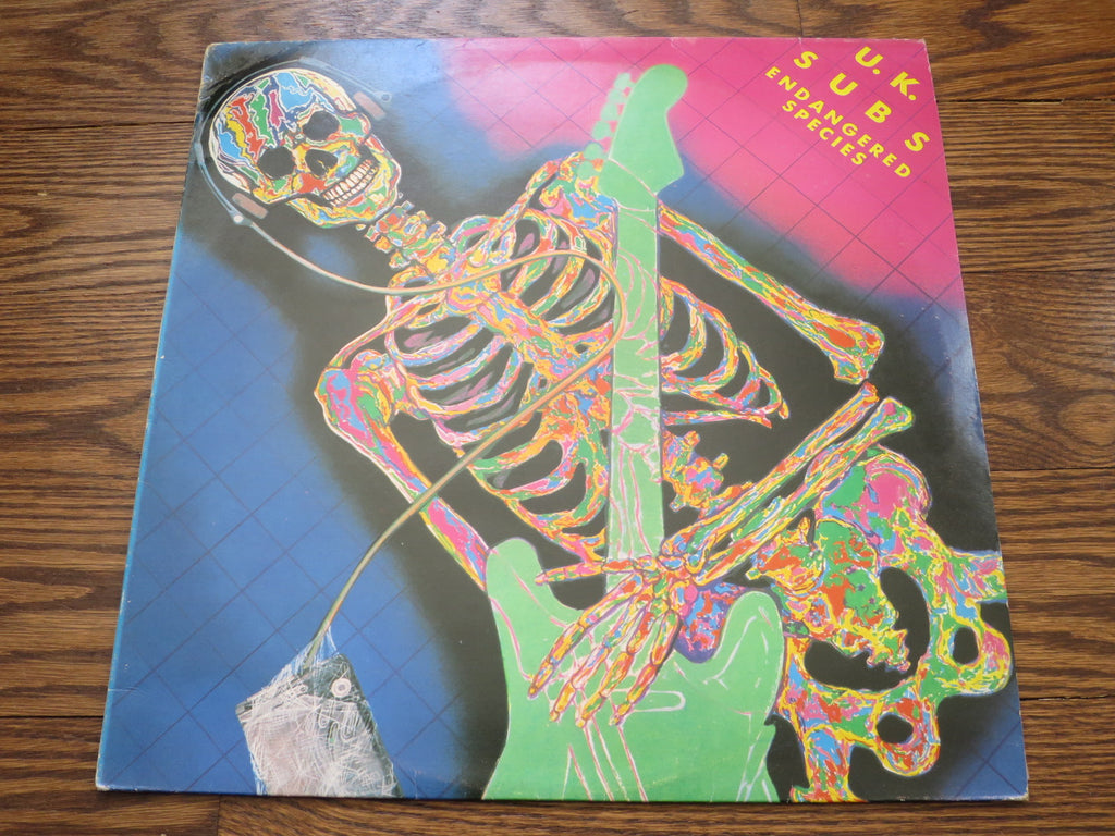 U.K. Subs - Endangered Species - LP UK Vinyl Album Record Cover