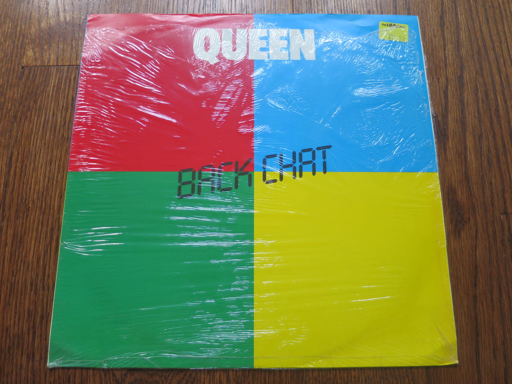 Queen - Back Chat 12" - LP UK Vinyl Album Record Cover