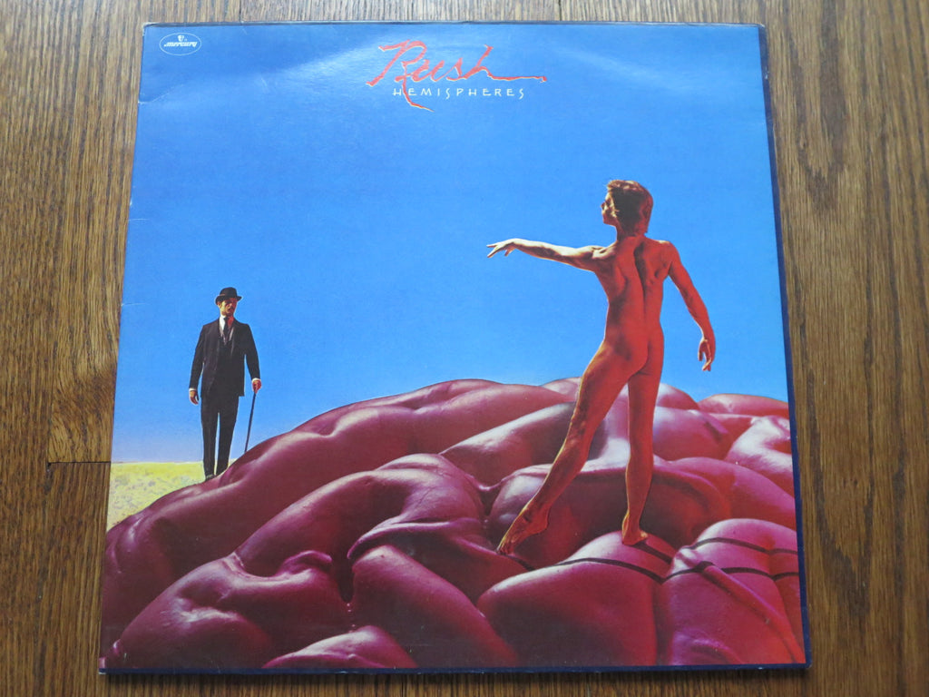 Rush - Hemispheres 3three - LP UK Vinyl Album Record Cover