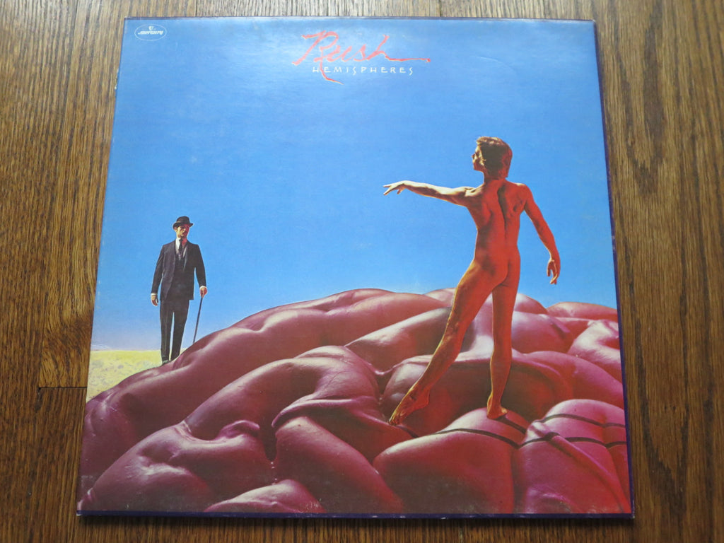 Rush - Hemispheres 2two - LP UK Vinyl Album Record Cover
