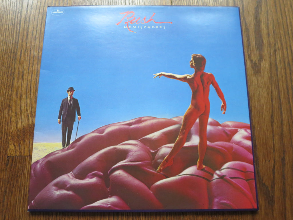 Rush - Hemispheres - LP UK Vinyl Album Record Cover