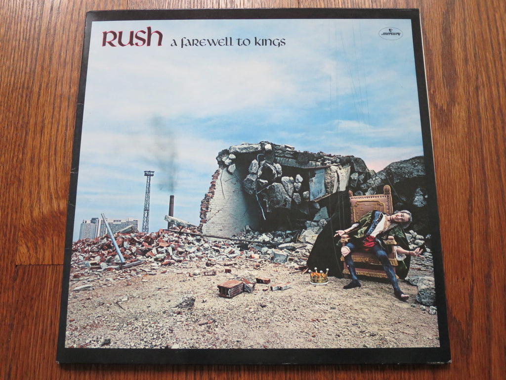 Rush - A Farewell To Kings (reissue) - LP UK Vinyl Album Record Cover