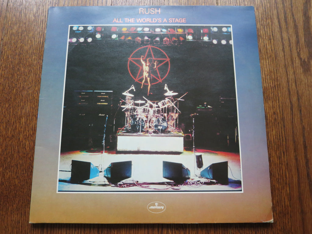 Rush - All The World's A Stage 2two - LP UK Vinyl Album Record Cover
