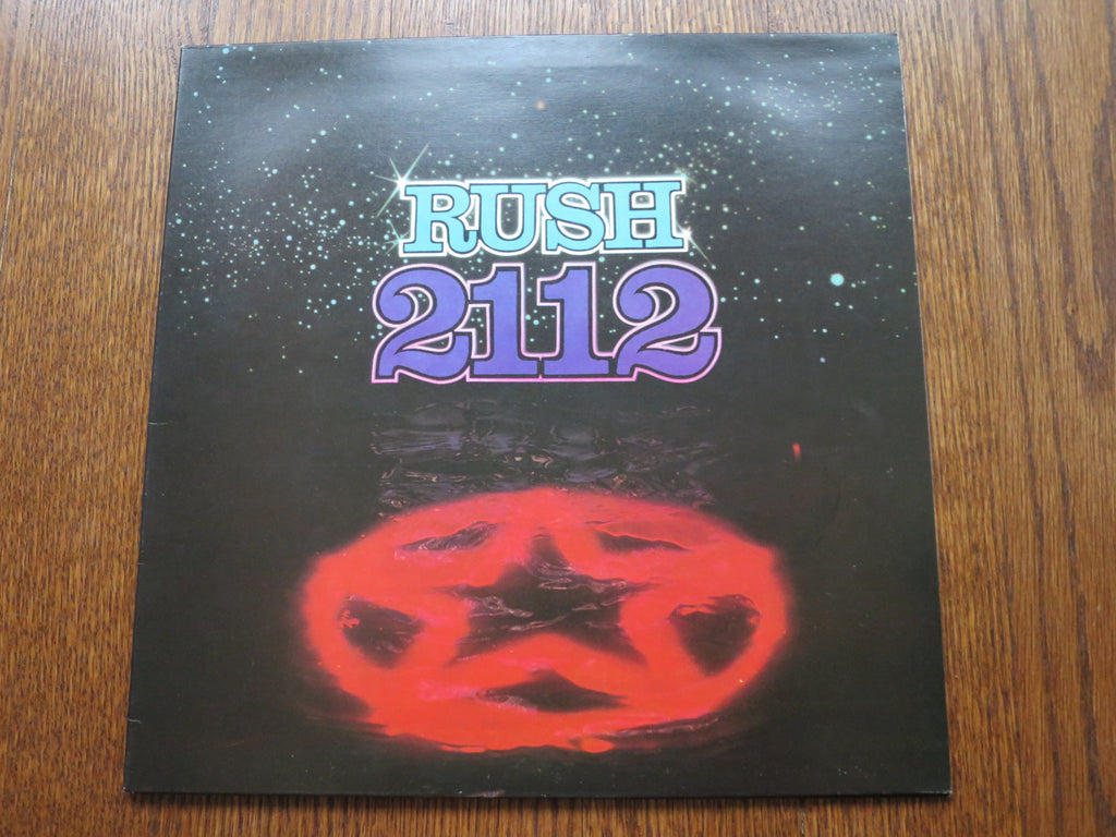 Rush - 2112 - LP UK Vinyl Album Record Cover