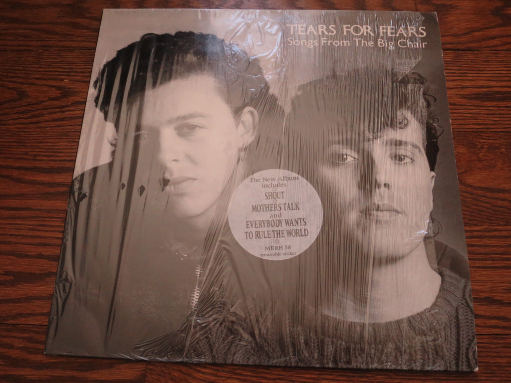 Tears For Fears - Songs From The Big Chair - LP UK Vinyl Album Record Cover