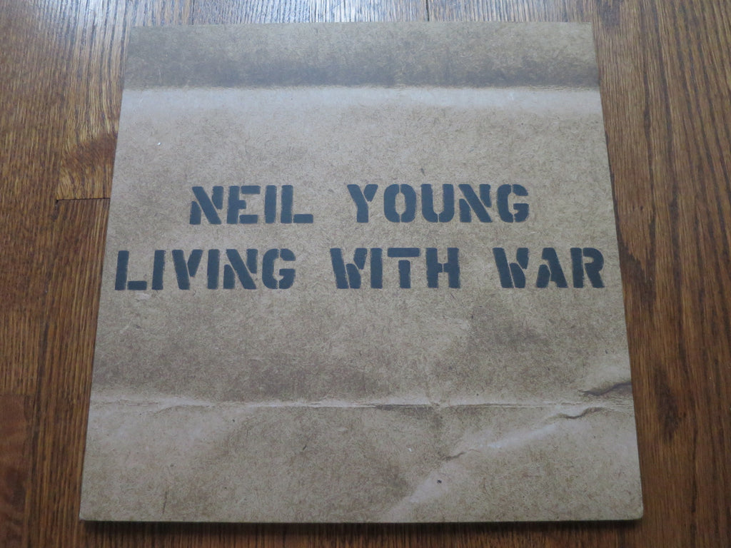 Neil Young - Living With War - LP UK Vinyl Album Record Cover