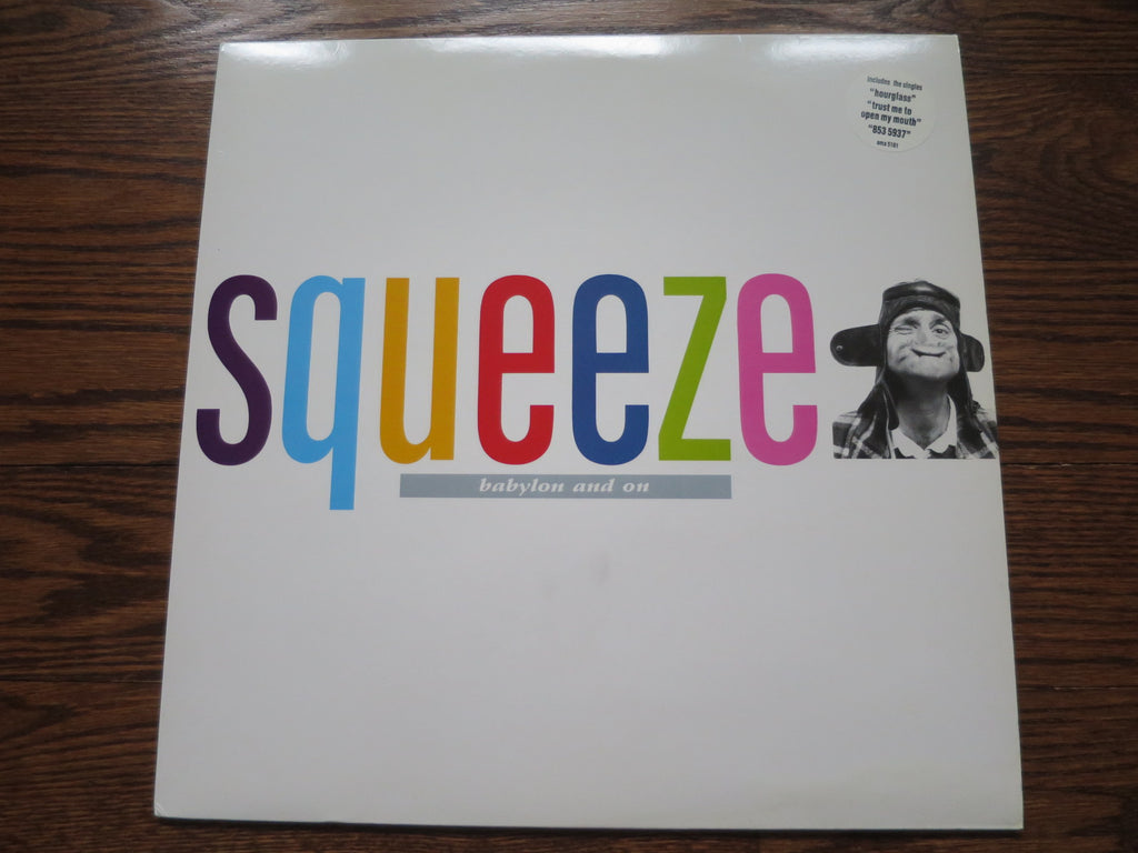 Squeeze - Babylon and On - LP UK Vinyl Album Record Cover