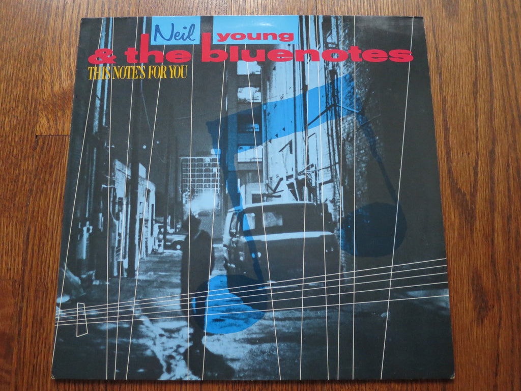 Neil Young - This Note's For You - LP UK Vinyl Album Record Cover