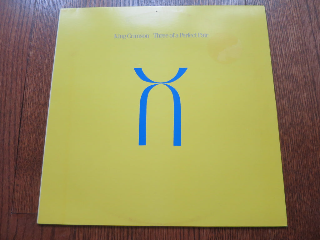 King Crimson - Three Of A Perfect Pair - LP UK Vinyl Album Record Cover