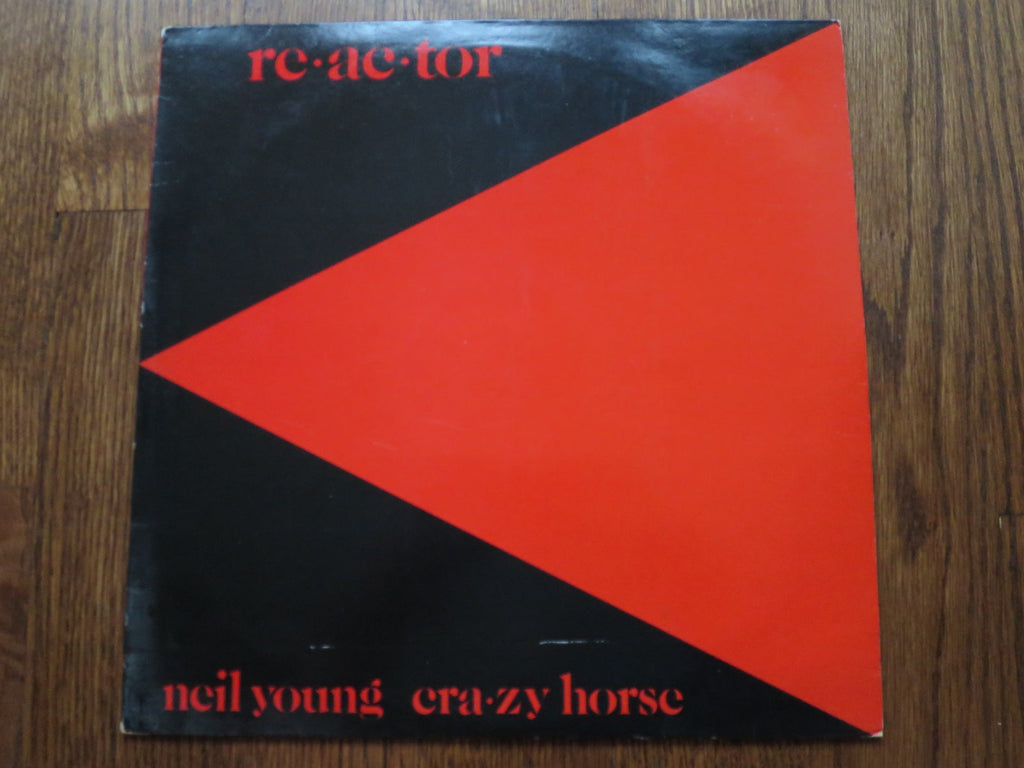 Neil Young - Reactor - LP UK Vinyl Album Record Cover