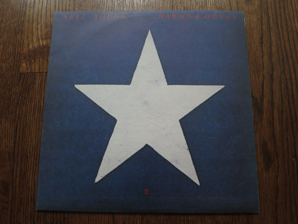 Neil Young - Hawks & Doves - LP UK Vinyl Album Record Cover