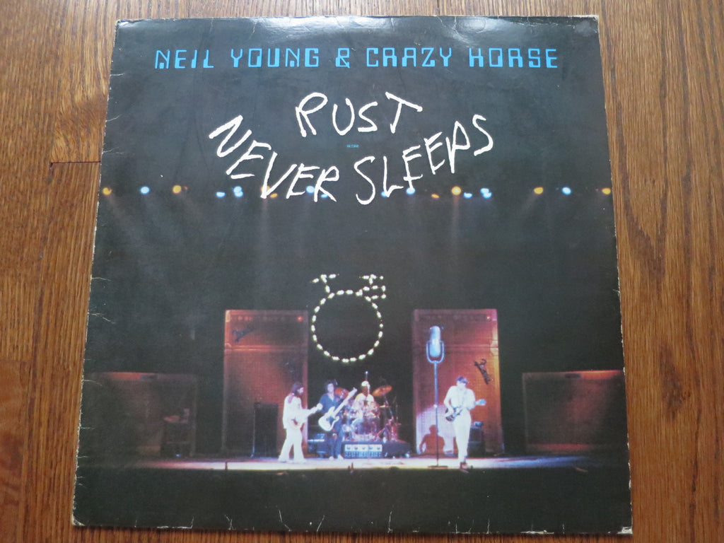 Neil Young - Rust Never Sleeps (original) 2two - LP UK Vinyl Album Record Cover