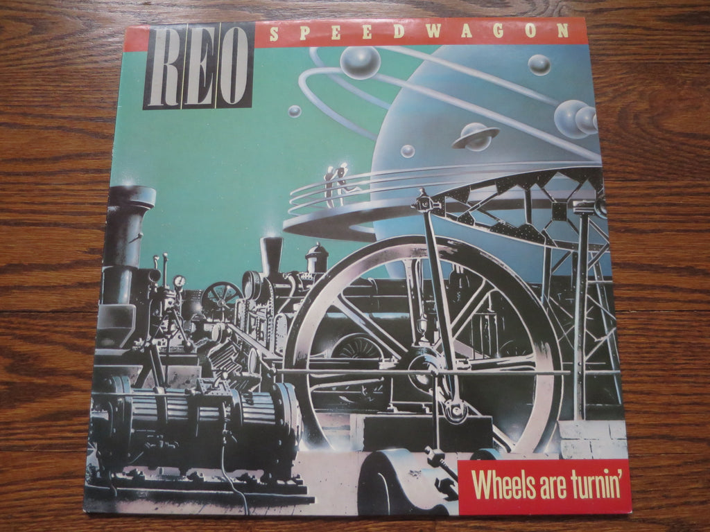 REO Speedwagon - Wheels Are Turnin' 2two - LP UK Vinyl Album Record Cover